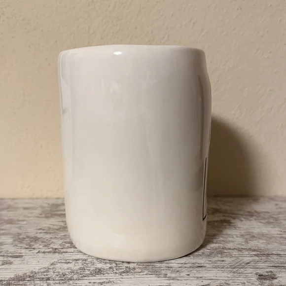 Rae Dunn “MY LOVE” Ceramic Mug Pink Interior - Picture 4 of 6